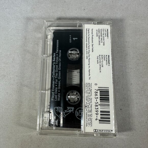 Floyd Cramer Collectors Series Sound Cassette Tape Classic Country Music 1988 - Picture 2 of 4